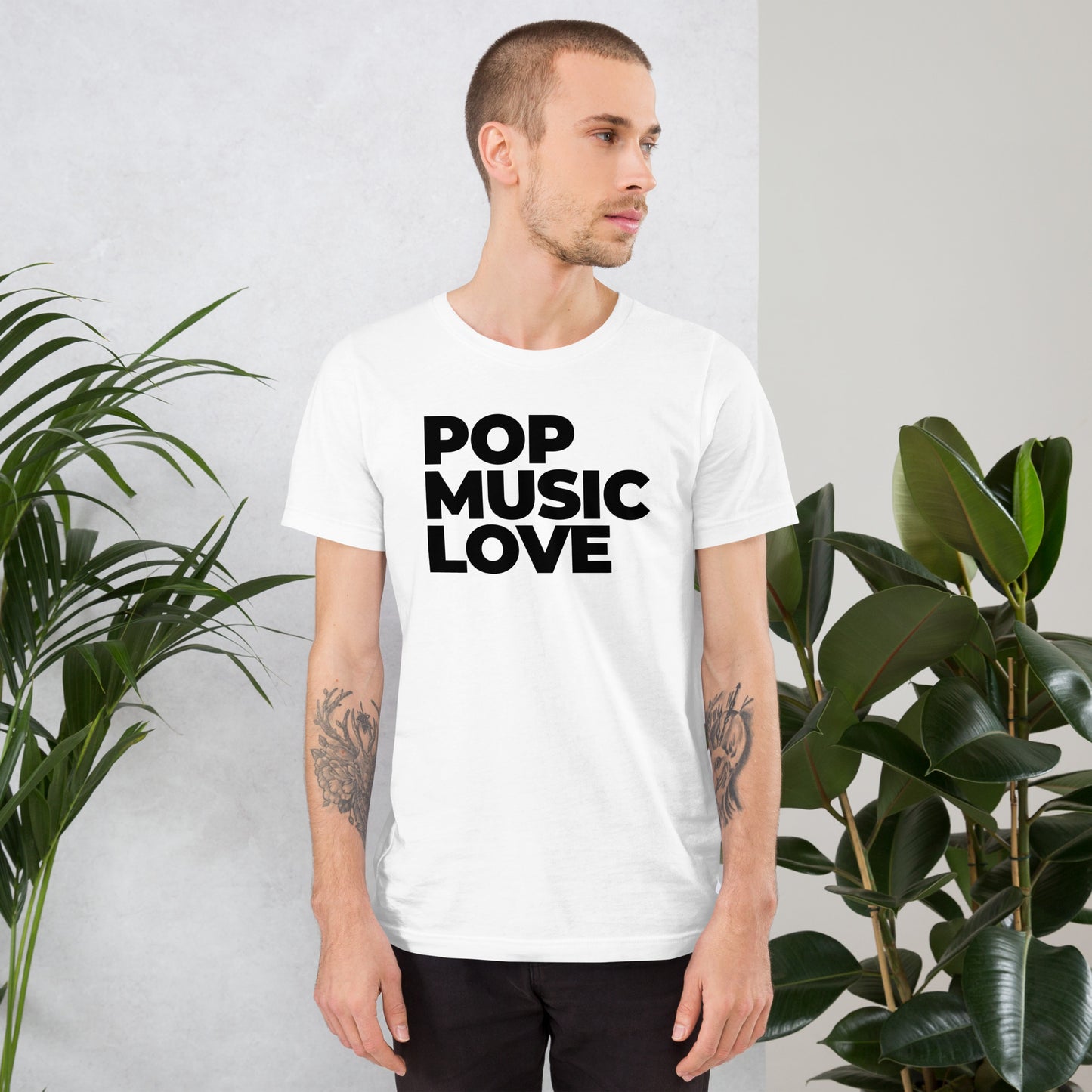 POP MUSIC LOVE T-Shirt (Unisex)